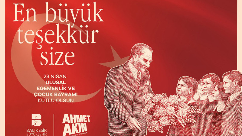 23 Nisan Ulusal Egemenlik Çocuk Bayramı 