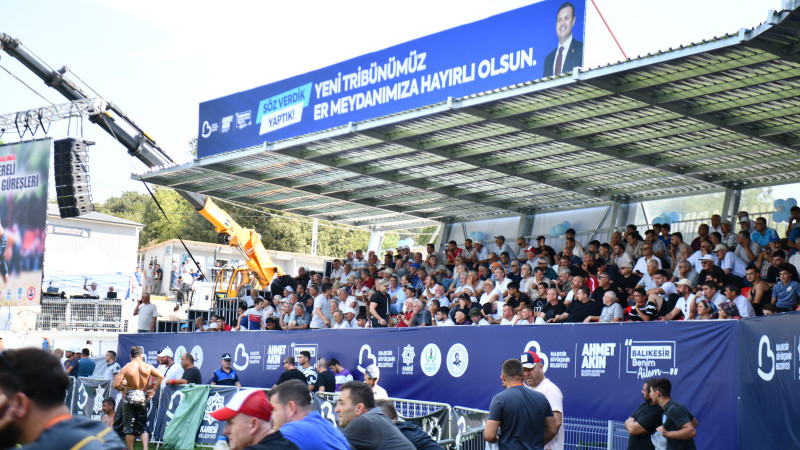 Başkan Akın, Kurtdere Er Meydanı’nı güzelleştirmeye devam edecek